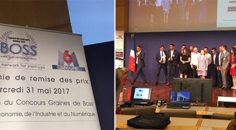 Remise des prix du concours Graines de Boss