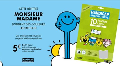 Le Groupe M6 soutient l'opération Kit Plio de Handicap International