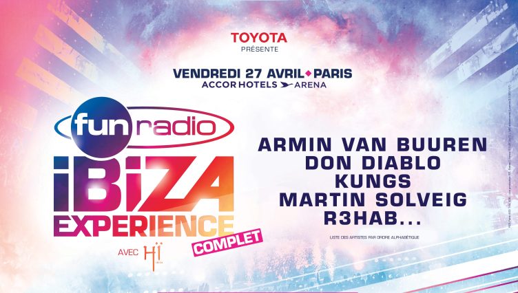 Fun Radio lance une campagne de communication dédiée à la Fun Radio Ibiza Experience