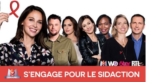 Le Groupe M6 s'engage pour le Sidaction