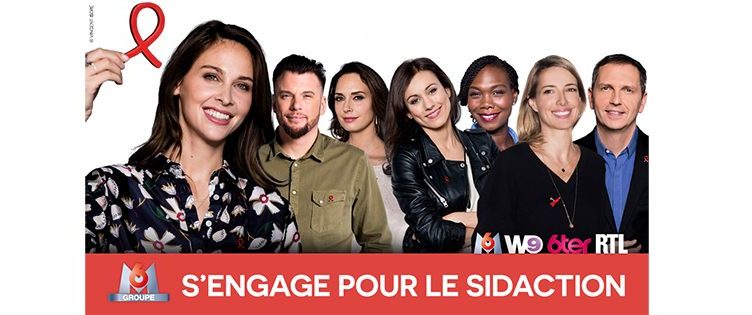 Le Groupe M6 s'engage pour le Sidaction