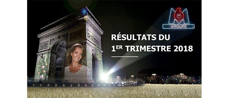 Groupe M6, Résultats du 1er Trimestre 2018